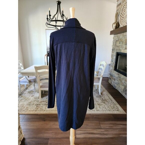 Athleta Long Black Cardigan‎ Sweater Size Small - Picture 6 of 11